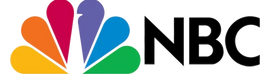NBC logo with colorful feathers and black text on a white background